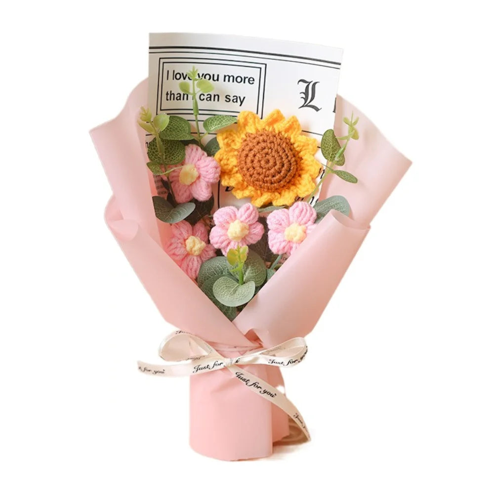 Endless Love Handmade Crochet Bouquet