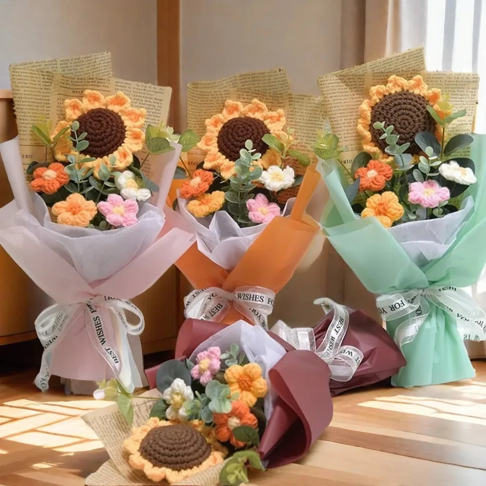 Endless Love Handmade Crochet Bouquet